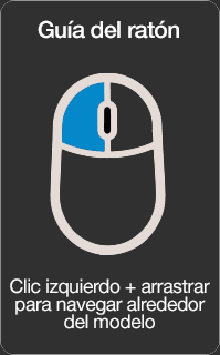 Instrucción del ratón de la computadora